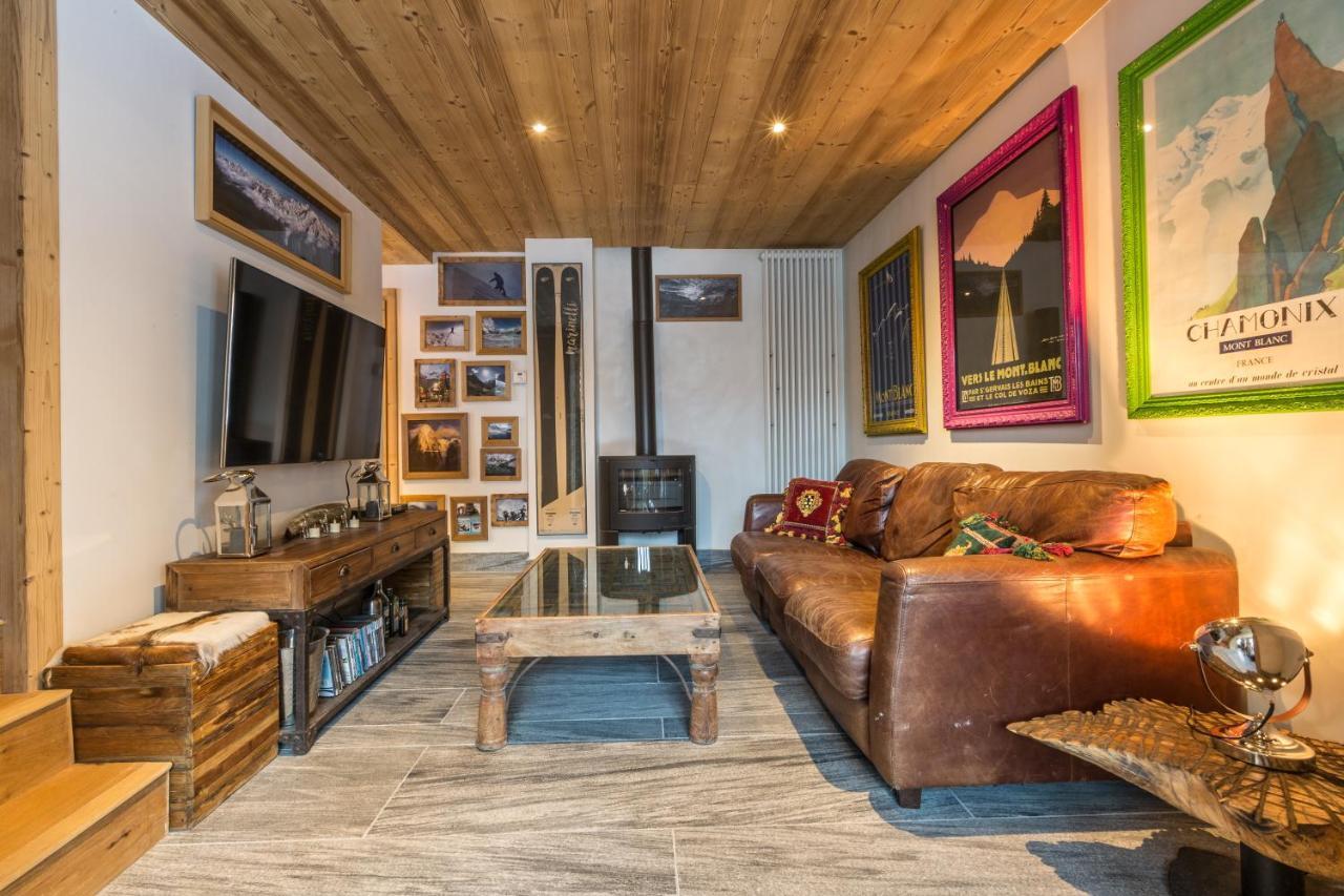 Chalet Yolo - Chalet Retreat In Central Chamonix Steam Room 외부 사진